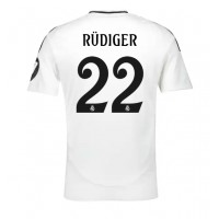 Maglie da calcio Real Madrid Antonio Rudiger #22 Prima Maglia 2024-25 Manica Corta